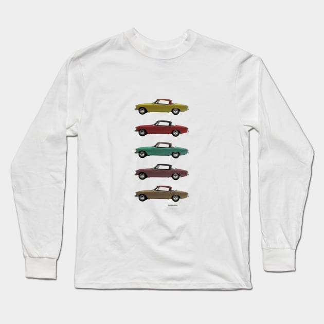 Five Studebakers Long Sleeve T-Shirt by DaJellah